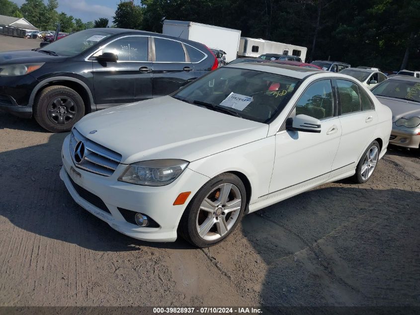 WDDGF8BB5AR105727 | 2010 MERCEDES-BENZ C 300