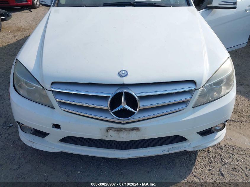 WDDGF8BB5AR105727 | 2010 MERCEDES-BENZ C 300