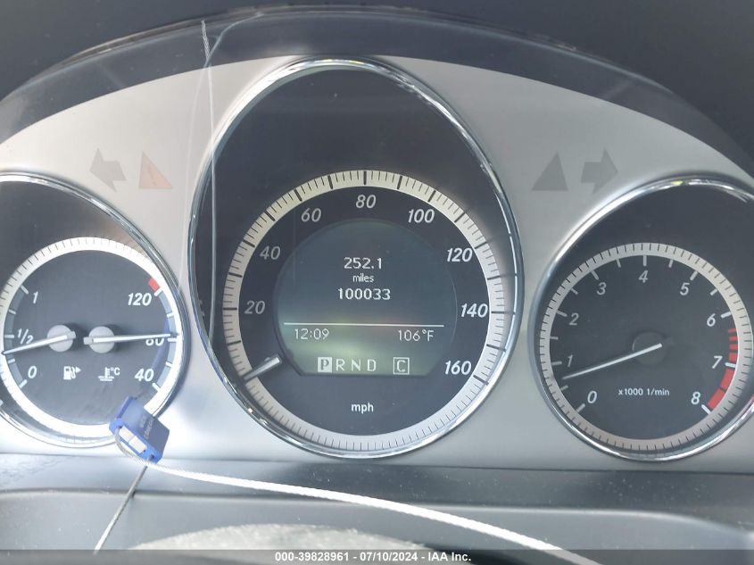 2009 Mercedes-Benz C 300 Luxury/Sport VIN: WDDGF54X29F211007 Lot: 39828961