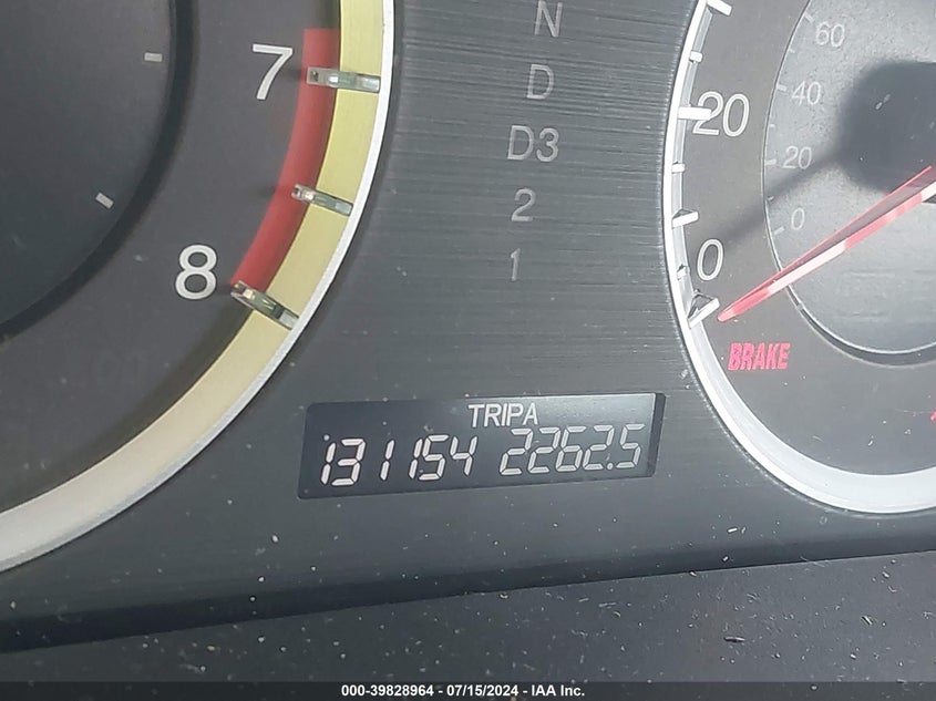 2009 Honda Accord 2.4 Lx-P VIN: 1HGCP26479A192850 Lot: 39828964