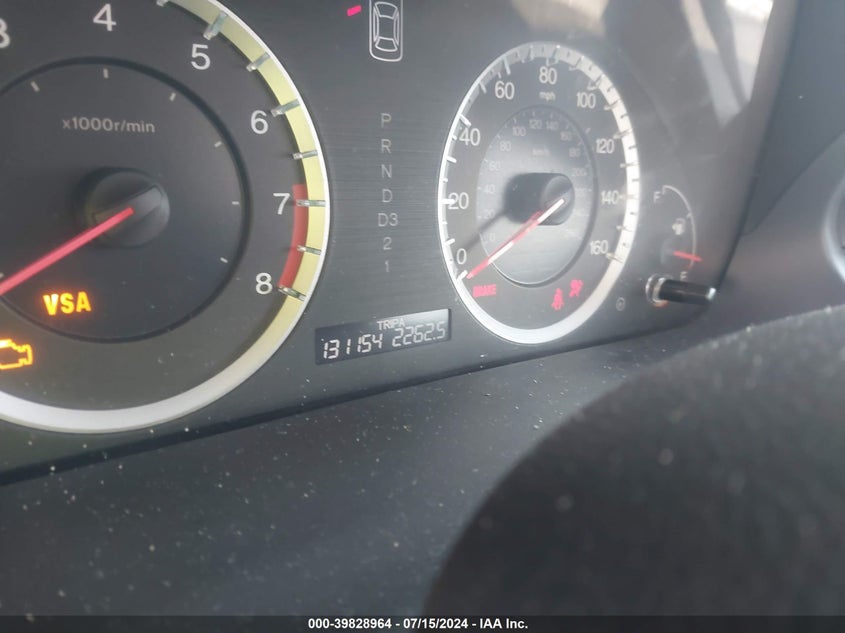 2009 Honda Accord 2.4 Lx-P VIN: 1HGCP26479A192850 Lot: 39828964