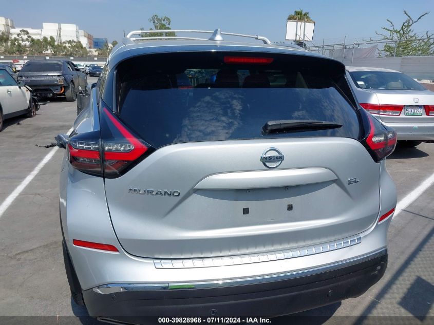 2020 Nissan Murano Sl Fwd VIN: 5N1AZ2CJ9LN129304 Lot: 39828968