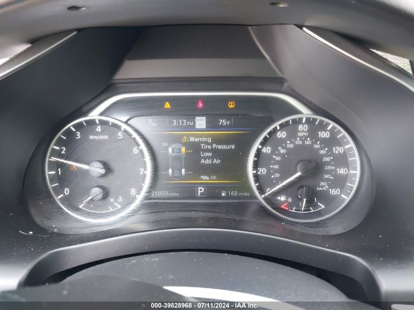 2020 Nissan Murano Sl Fwd VIN: 5N1AZ2CJ9LN129304 Lot: 39828968