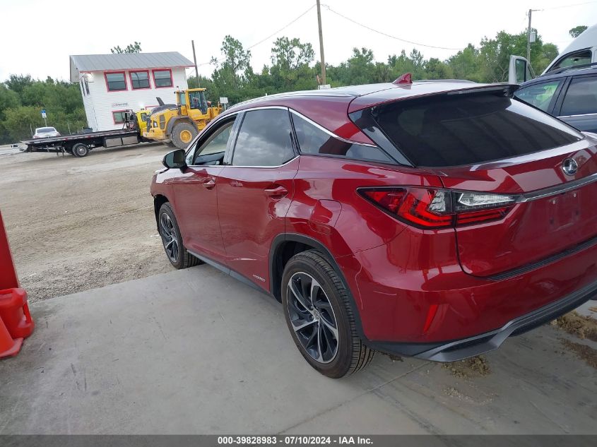 2017 Lexus Rx 450H 450H/Base/F Sport VIN: 2T2BGMCAXHC014582 Lot: 39828983