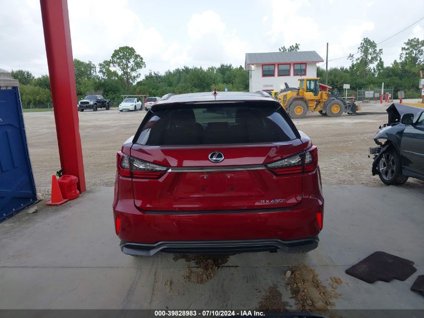 2017 Lexus Rx 450H 450H/Base/F Sport VIN: 2T2BGMCAXHC014582 Lot: 39828983