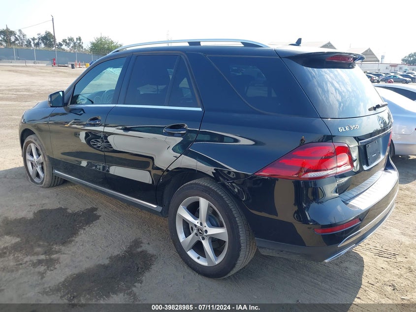 2018 Mercedes-Benz Gle 350 VIN: 4JGDA5JB4JA995871 Lot: 39828985