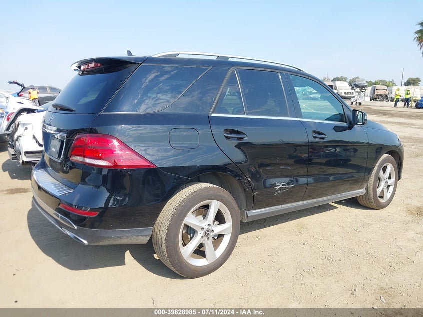 2018 Mercedes-Benz Gle 350 VIN: 4JGDA5JB4JA995871 Lot: 39828985