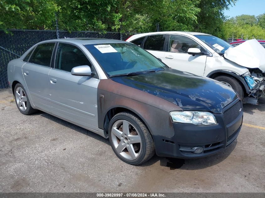 2005 Audi A4 2.0T VIN: WAUDF78EX5A554105 Lot: 39828997