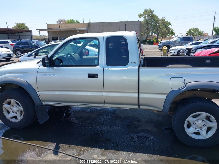 2002 Toyota Tacoma Base V6 VIN: 5TEWN72N62Z141994 Lot: 39829022
