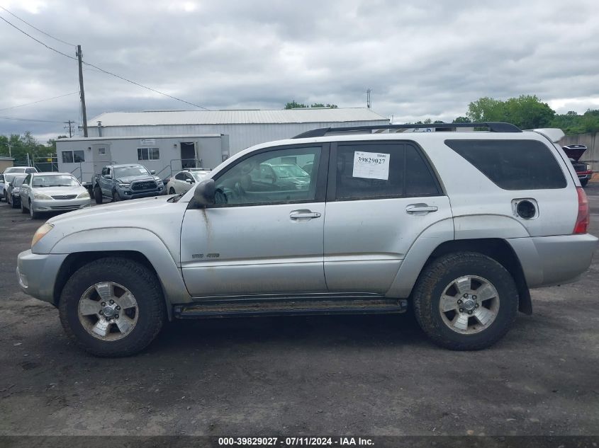 2004 Toyota 4Runner Sr5 V6 VIN: JTEBU14R248025903 Lot: 39829027