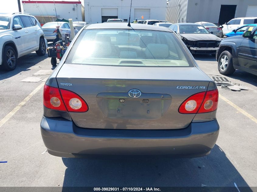 2005 Toyota Corolla Ce VIN: 1NXBR32E65Z386945 Lot: 39829031