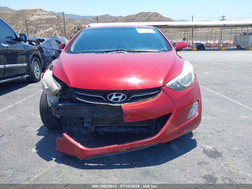 2012 Hyundai Elantra Limited (Ulsan Plant) VIN: KMHDH4AE0CU463468 Lot: 39829033