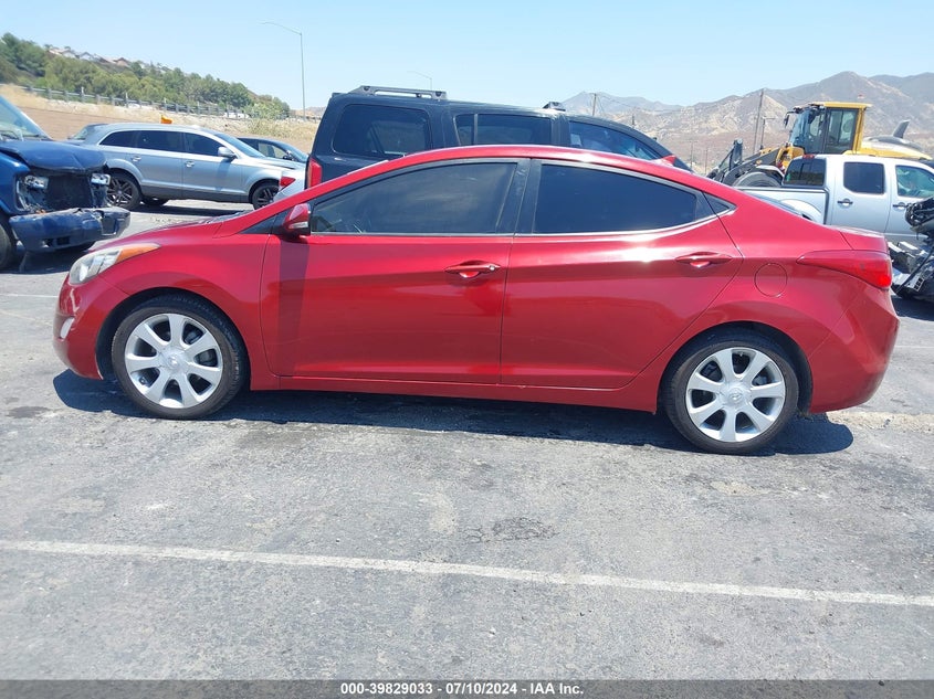 2012 Hyundai Elantra Limited (Ulsan Plant) VIN: KMHDH4AE0CU463468 Lot: 39829033