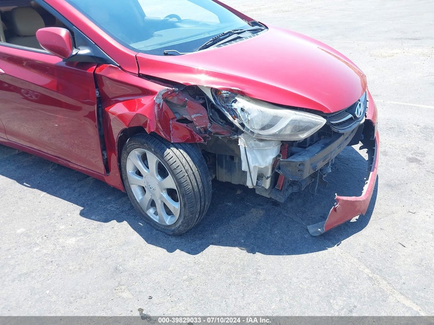 2012 Hyundai Elantra Limited (Ulsan Plant) VIN: KMHDH4AE0CU463468 Lot: 39829033