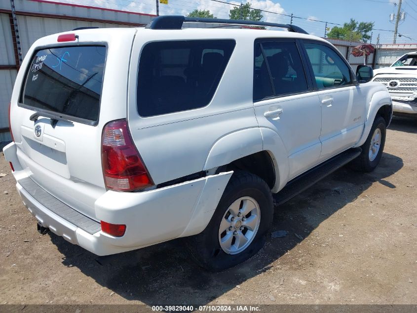 2004 Toyota 4Runner Sr5 V6 VIN: JTEBU14R240025253 Lot: 39829040