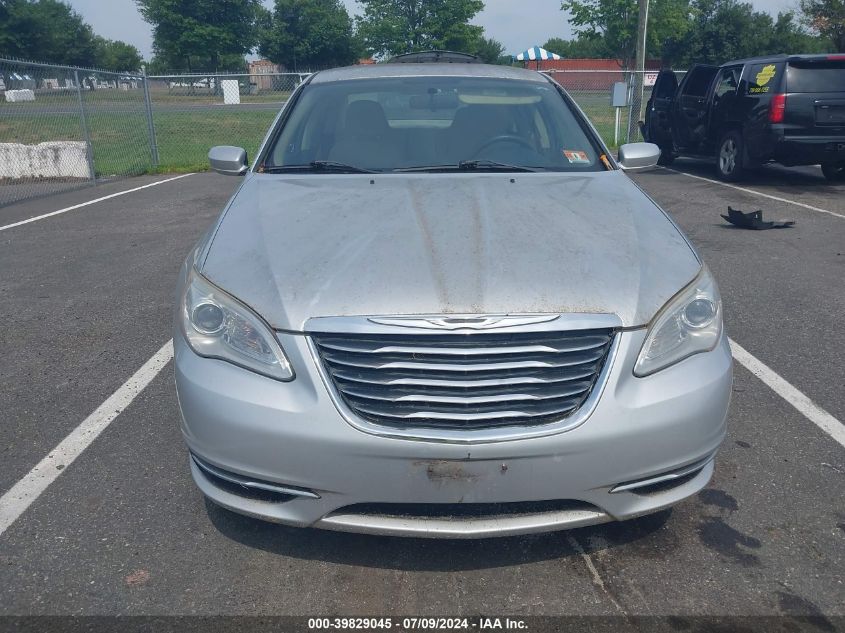 2012 Chrysler 200 Lx VIN: 1C3CCBAB3CN262509 Lot: 39829045