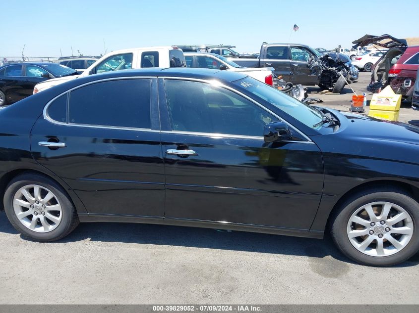 2003 Lexus Es 300 VIN: JTHBF30G830130956 Lot: 39829052