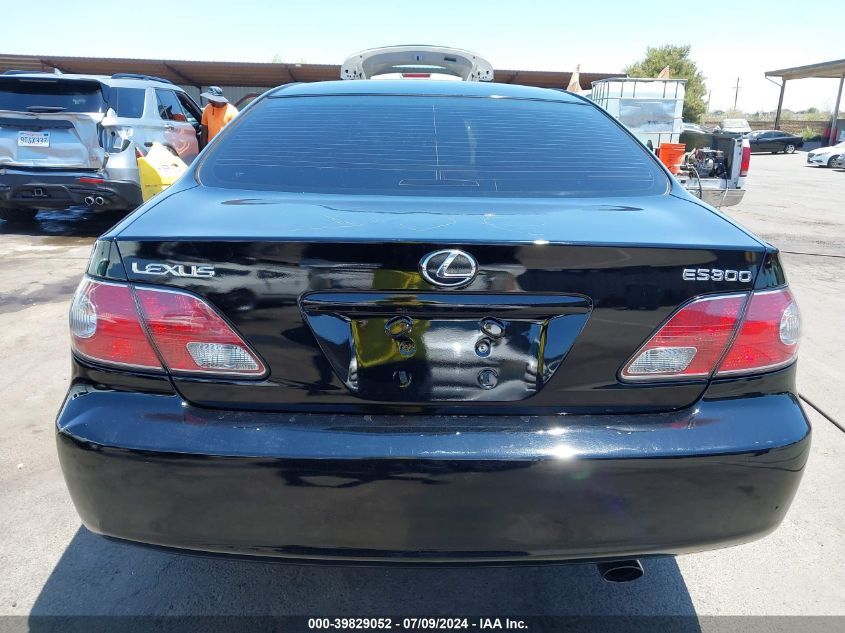 2003 Lexus Es 300 VIN: JTHBF30G830130956 Lot: 39829052