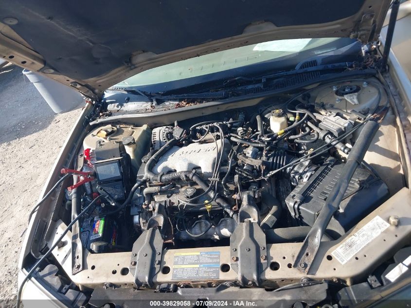 2005 Chevrolet Impala VIN: 2G1WF55E759374167 Lot: 39829058