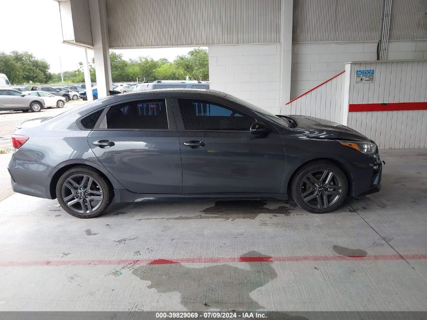 2021 Kia Forte Gt-Line VIN: 3KPF34AD2ME276378 Lot: 39829069