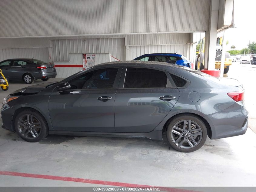 2021 Kia Forte Gt-Line VIN: 3KPF34AD2ME276378 Lot: 39829069