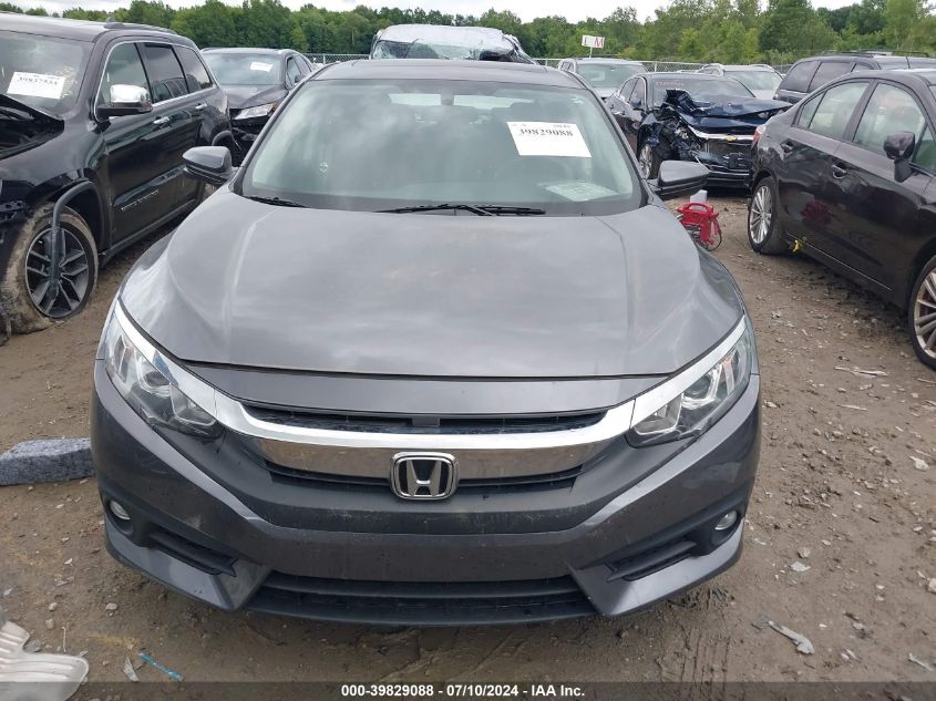 2018 Honda Civic Ex-T VIN: JHMFC1F39JX000465 Lot: 39829088