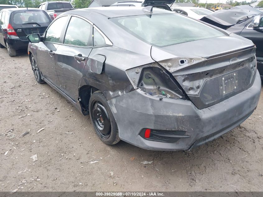 2018 Honda Civic Ex-T VIN: JHMFC1F39JX000465 Lot: 39829088