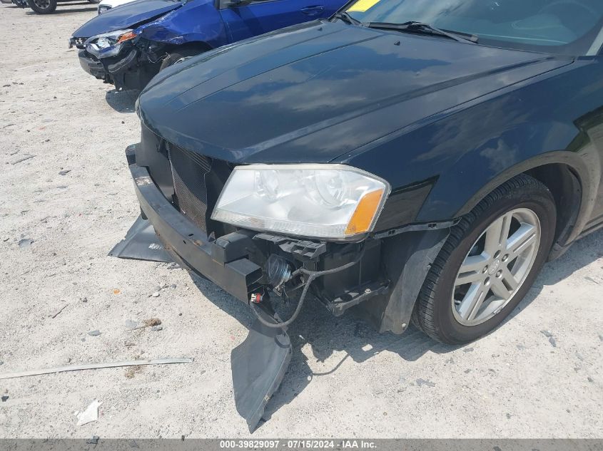 2014 Dodge Avenger Sxt VIN: 1C3CDZCB2EN163783 Lot: 39829097