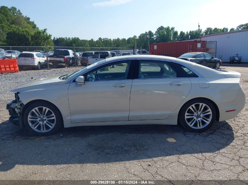 2016 Lincoln Mkz VIN: 3LN6L2J90GR626745 Lot: 39829105