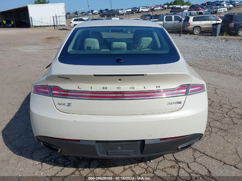 2016 Lincoln Mkz VIN: 3LN6L2J90GR626745 Lot: 39829105