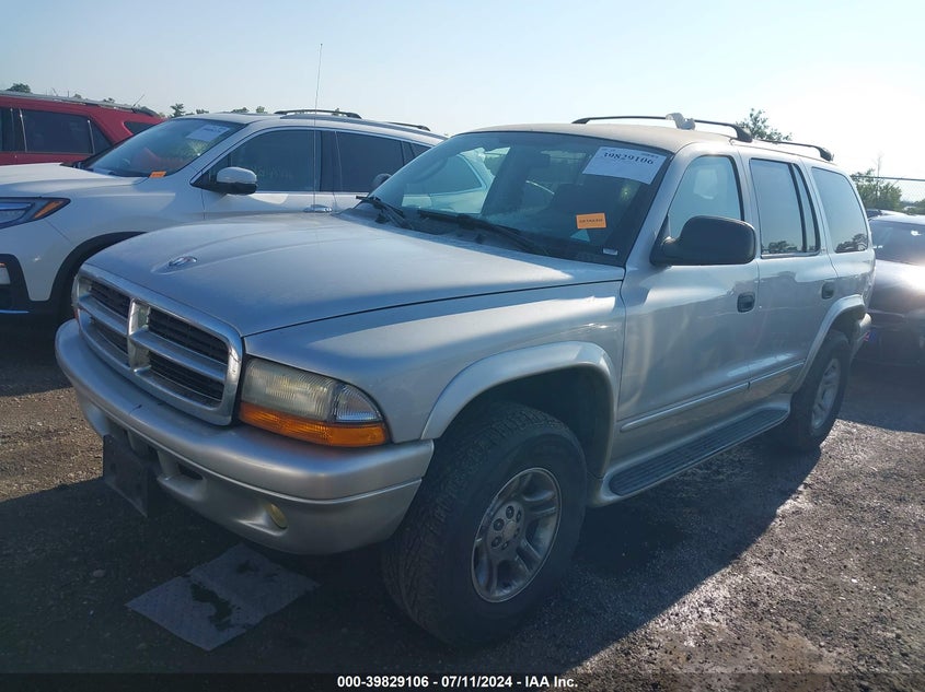2002 Dodge Durango Slt VIN: 1B4HS48N72F161334 Lot: 39829106