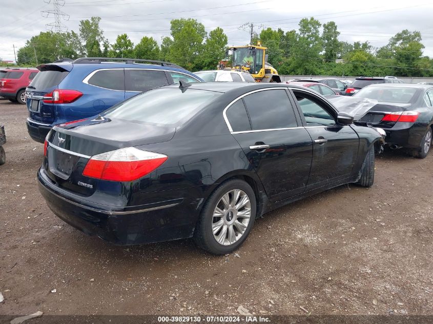 2009 Hyundai Genesis 3.8 VIN: KMHGC46E99U024766 Lot: 39829130
