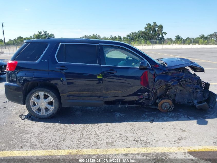 2017 GMC Terrain Sle VIN: 2GKALMEKXH6132462 Lot: 39829136