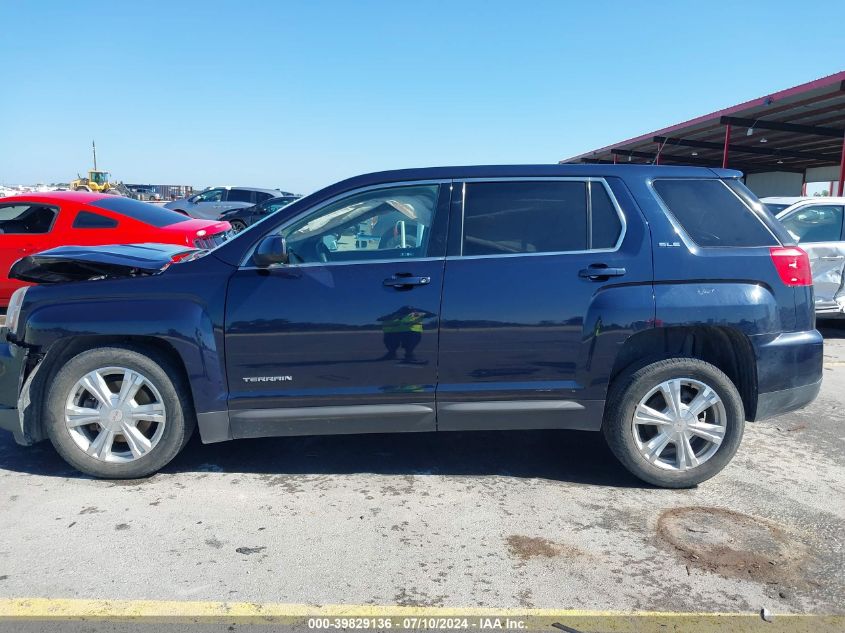 2017 GMC Terrain Sle VIN: 2GKALMEKXH6132462 Lot: 39829136