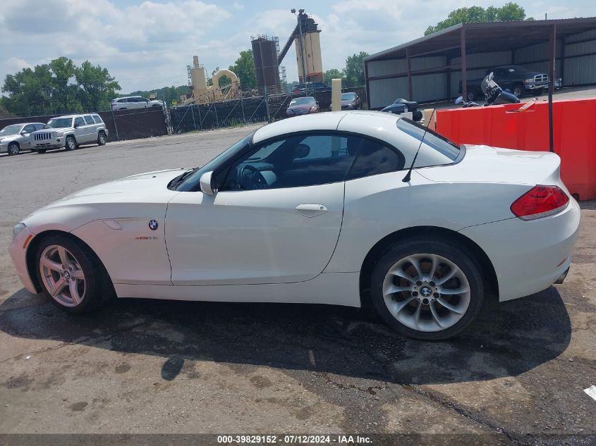 2012 BMW Z4 Sdrive28I VIN: WBALL5C58CJ103283 Lot: 39829152