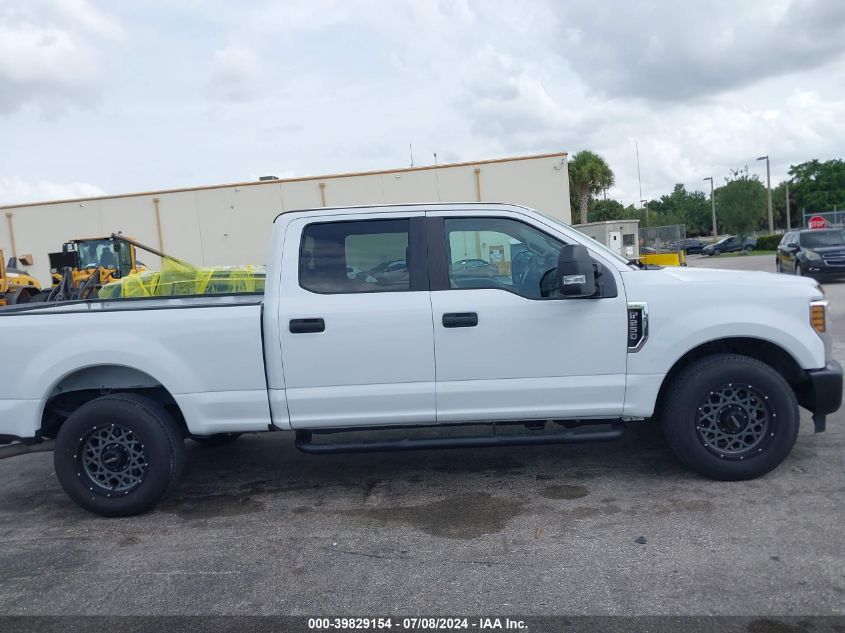 2019 Ford F-250 Xl VIN: 1FT7W2A63KEE25178 Lot: 39829154