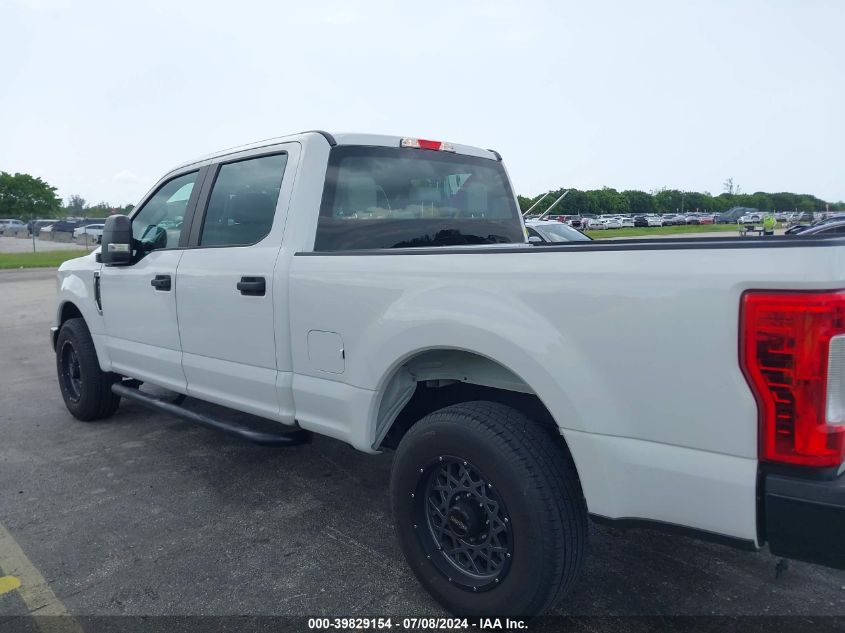 2019 Ford F-250 Xl VIN: 1FT7W2A63KEE25178 Lot: 39829154