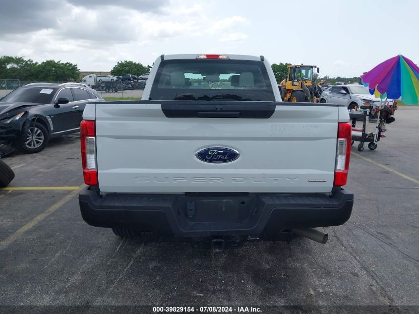 2019 Ford F-250 Xl VIN: 1FT7W2A63KEE25178 Lot: 39829154