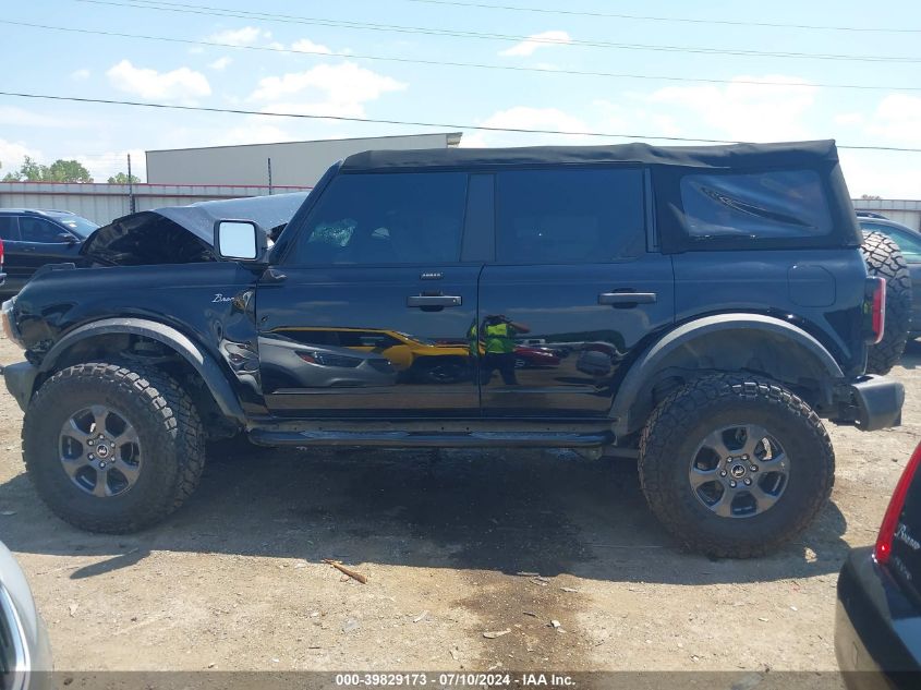 2022 Ford Bronco Big Bend VIN: 1FMEE5BP7NLB48291 Lot: 39829173