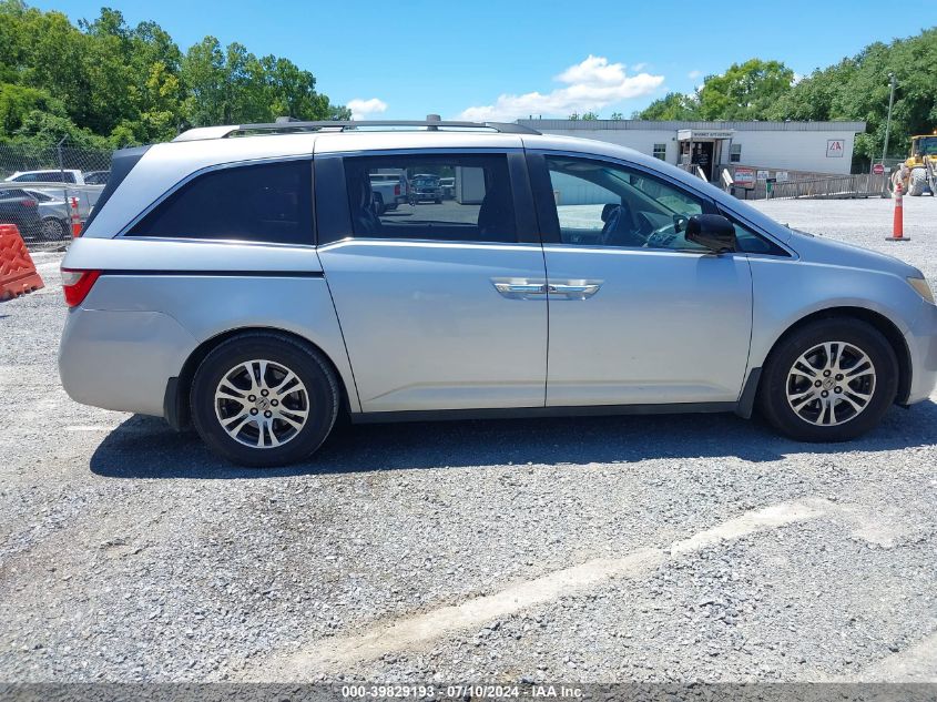 2011 Honda Odyssey Ex-L VIN: 5FNRL5H6XBB059680 Lot: 39829193