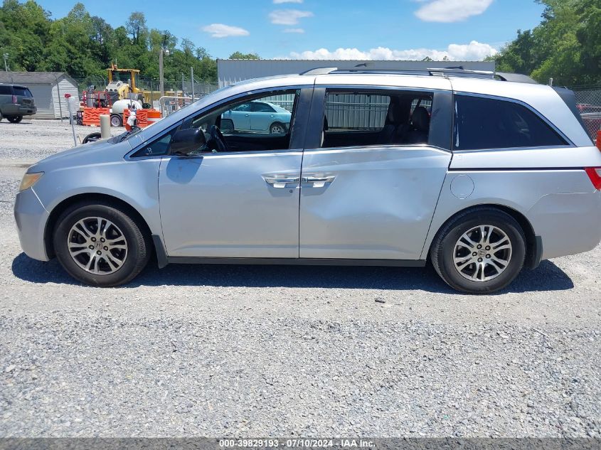 2011 Honda Odyssey Ex-L VIN: 5FNRL5H6XBB059680 Lot: 39829193