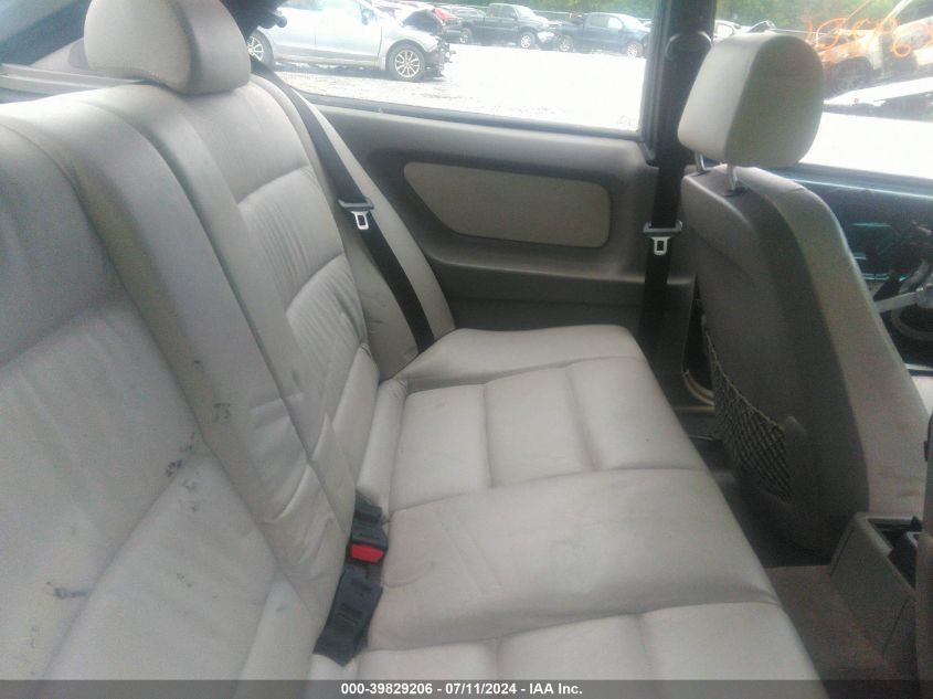 1998 BMW 318Ti VIN: WBACG7327WKC30369 Lot: 39829206