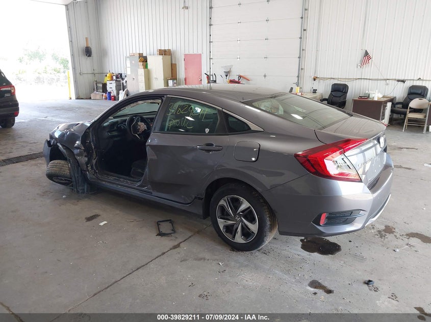 VIN 19XFC2F61KE032703 2019 HONDA CIVIC LX