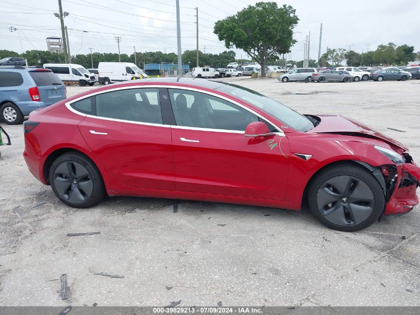 2018 Tesla Model 3 Long Range/Mid Range VIN: 5YJ3E1EA4JF040848 Lot: 39829213