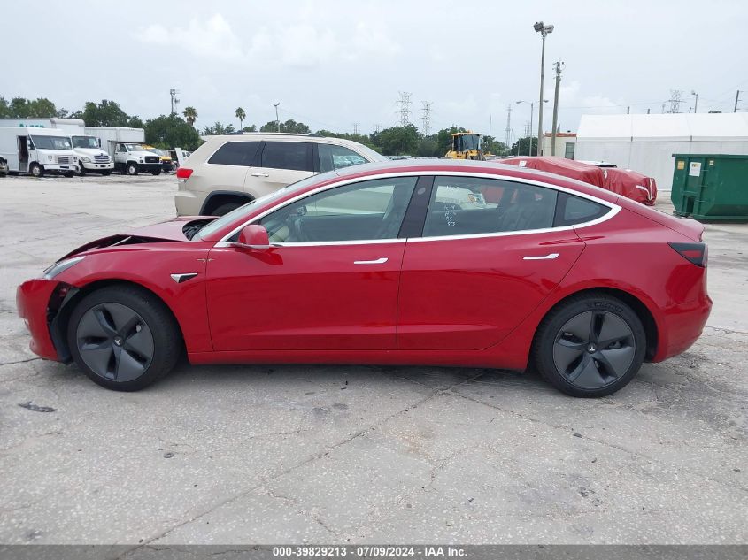 2018 Tesla Model 3 Long Range/Mid Range VIN: 5YJ3E1EA4JF040848 Lot: 39829213