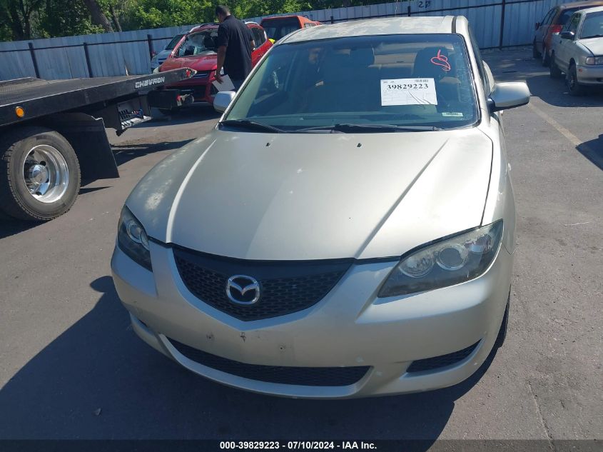 2004 Mazda Mazda3 I VIN: JM1BK12F441188791 Lot: 39829223