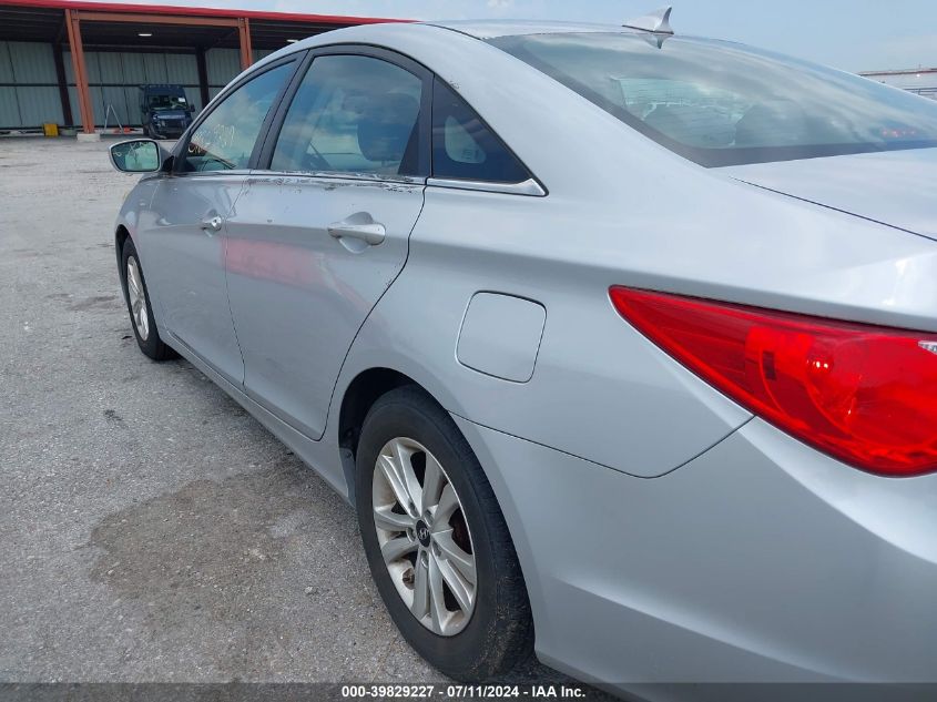 2012 Hyundai Sonata Gls VIN: 5NPEB4AC4CH448989 Lot: 39829227