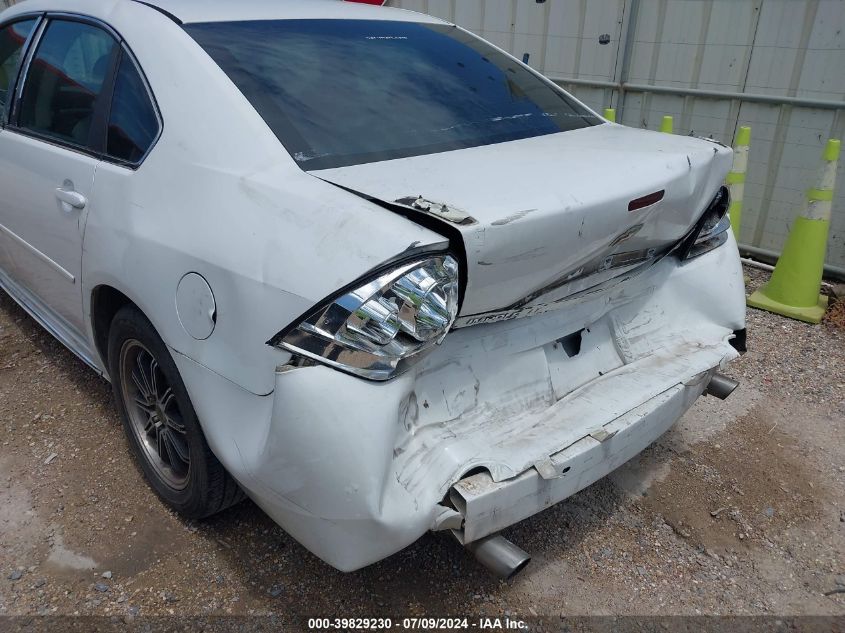 2012 Chevrolet Impala Lt VIN: 2G1WG5E30C1161097 Lot: 39829230