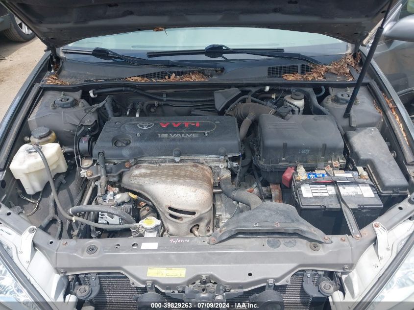 2004 Toyota Camry Le VIN: 4T1BE32K74U857145 Lot: 39829263