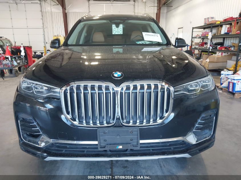 2019 BMW X7 xDrive50I VIN: 5UXCX4C57KLS36281 Lot: 39829271